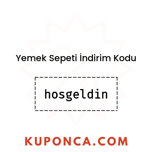 Yemek Sepeti İndirim Kodu - hosgeldin