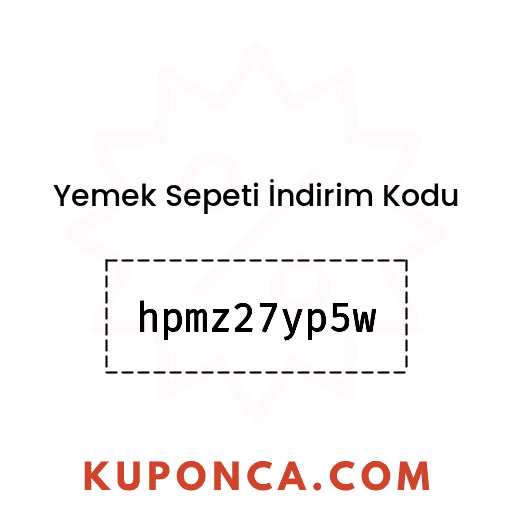 Yemek Sepeti İndirim Kodu - hpmz27yp5w