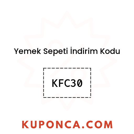 Yemek Sepeti İndirim Kodu - KFC30