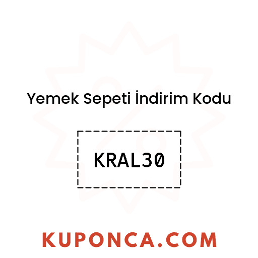 Yemek Sepeti İndirim Kodu - KRAL30