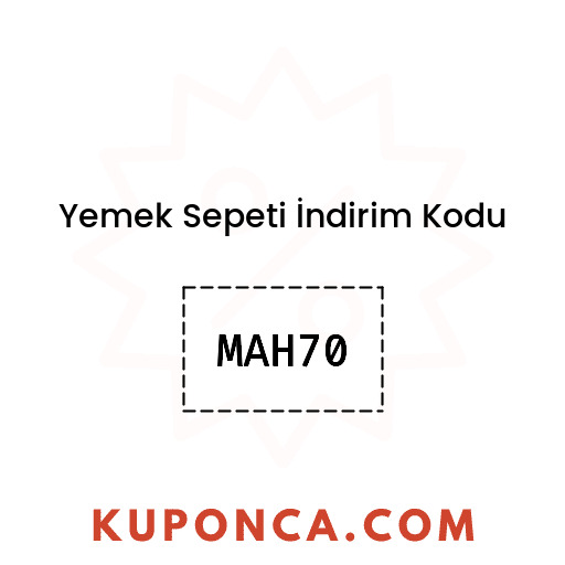 Yemek Sepeti İndirim Kodu - MAH70