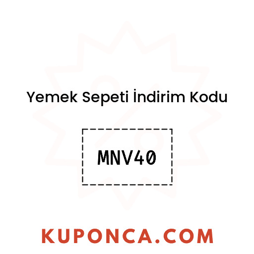 Yemek Sepeti İndirim Kodu - MNV40