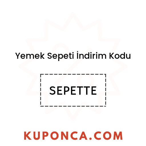 Yemek Sepeti İndirim Kodu - SEPETTE