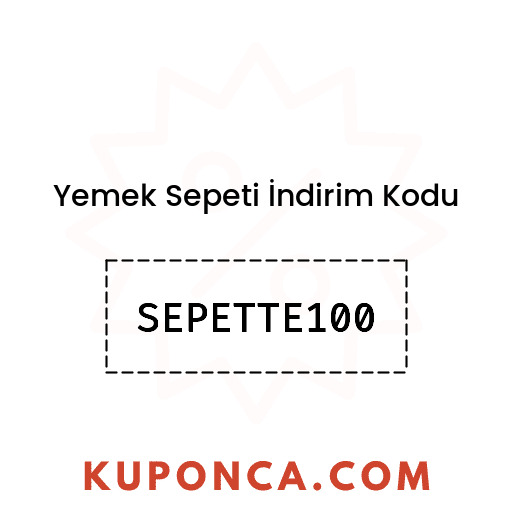 Yemek Sepeti İndirim Kodu - SEPETTE100