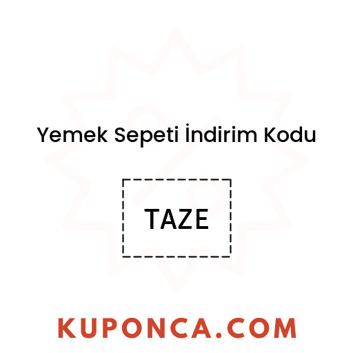 Yemek Sepeti İndirim Kodu - TAZE