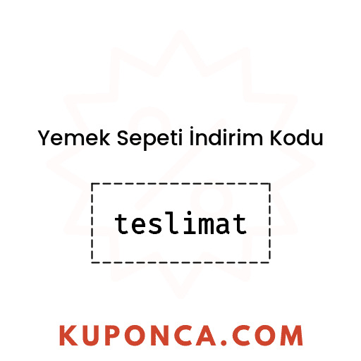 Yemek Sepeti İndirim Kodu - teslimat