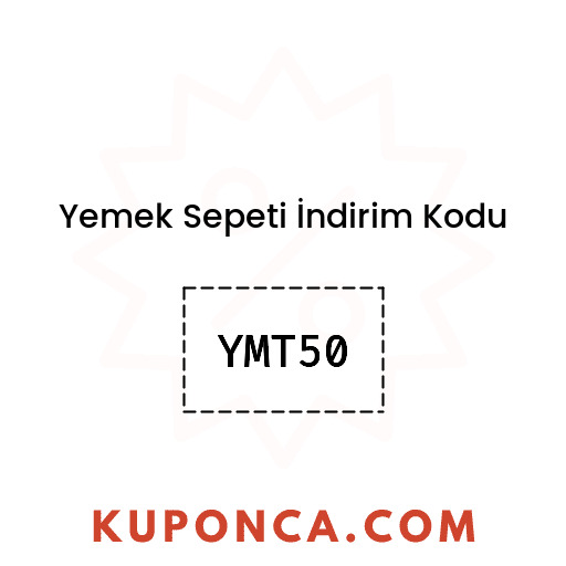 Yemek Sepeti İndirim Kodu - YMT50